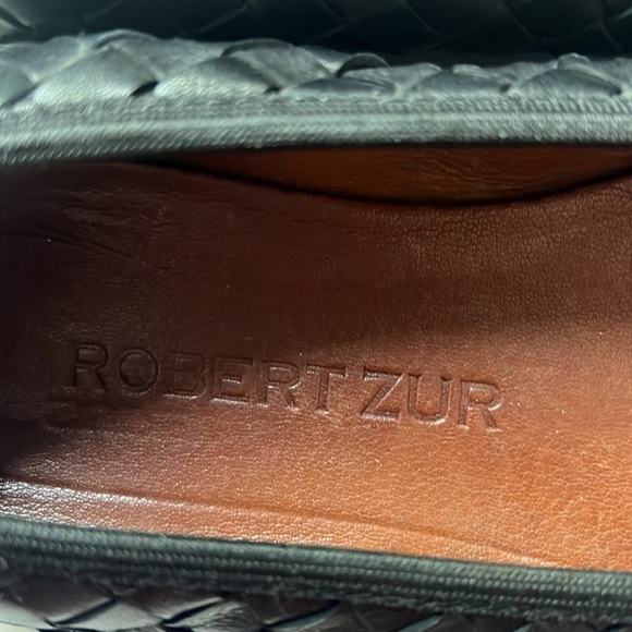 Robert Zur Basket Weave Flats Black - Picture 6 of 6